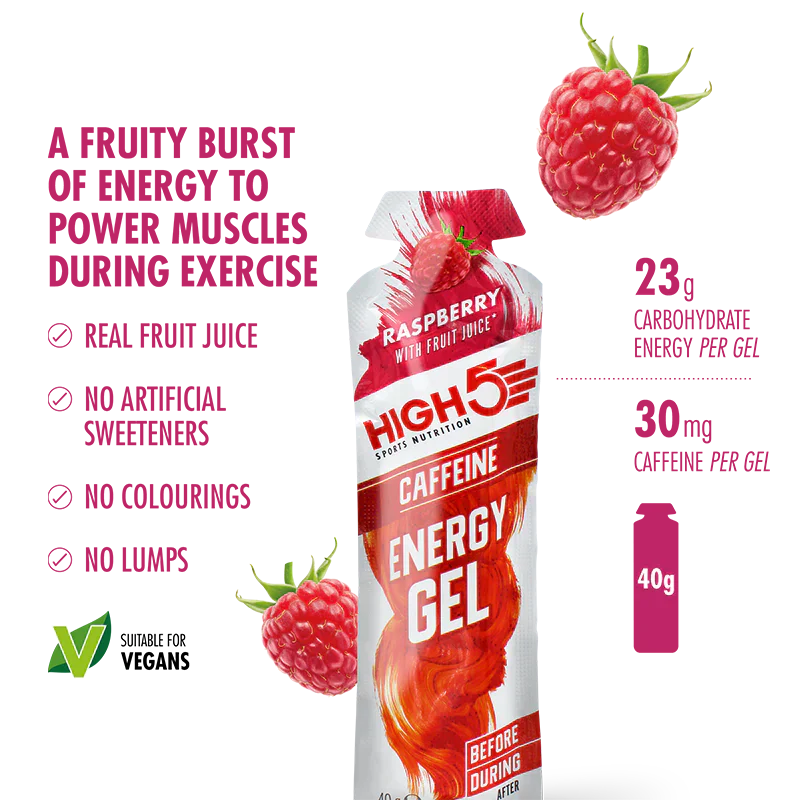 High5 Energiegel Mixed Flavors Box (20x40g) MHD-Ware