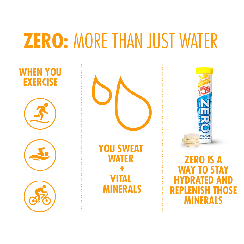 High5 Elektrolyt-Tabletten ZERO Mango (20 Tabletten) MHD-Ware