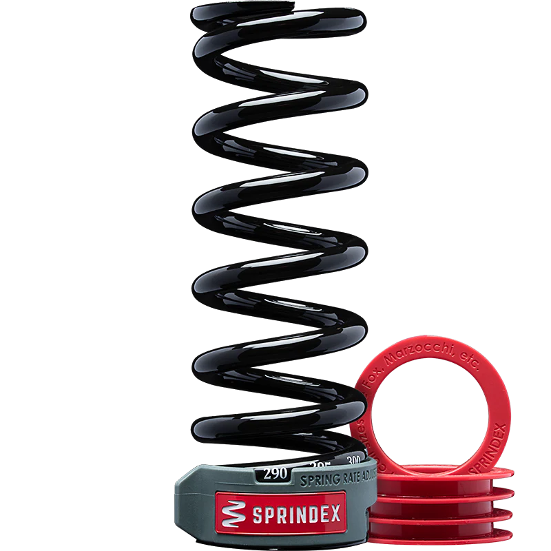 Sprindex Feder 75mm Federweg/160mm 7.4mm(Durchm.)Draht/300min.Rate