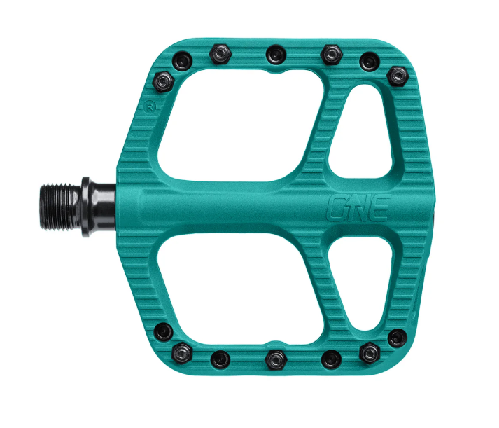 OneUp Composite Small Flat Pedale Türkis