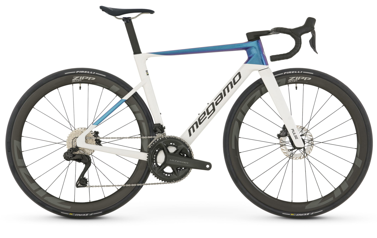 Megamo Pulse 05 CW SL Rennrad White-Blue XL 2026