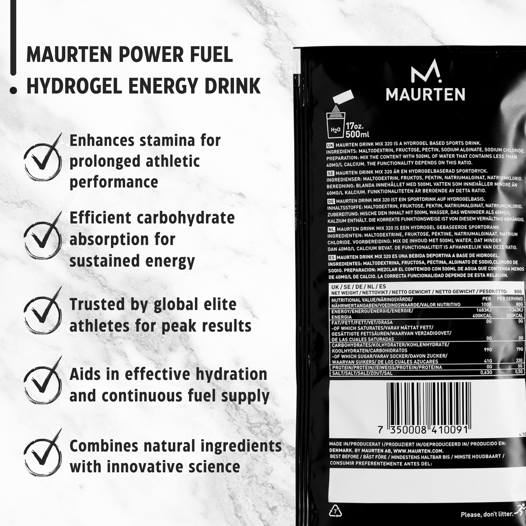 Maurten Energy Drink Mix 320 (14x80g)