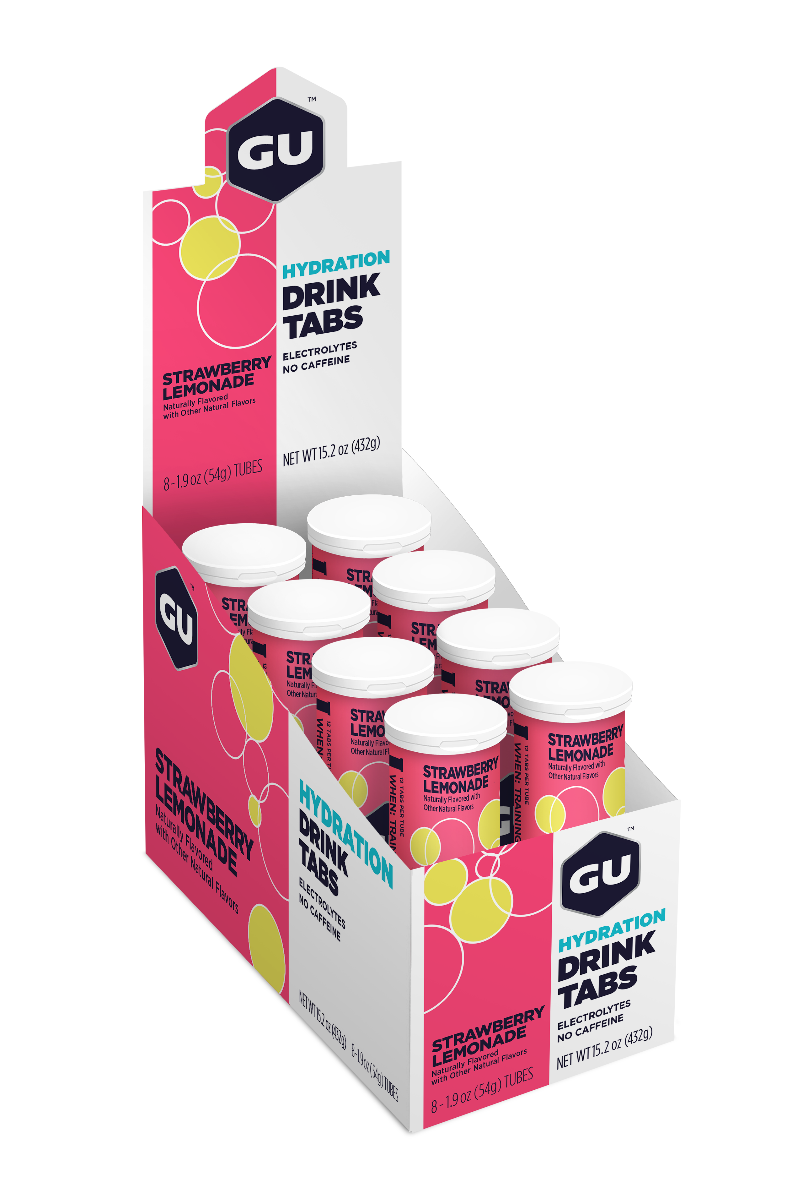 GU Energy Labs Elektrolyt-Tabletten Strawberry Lemonade 56g. DATUMSWARNMELDUNG