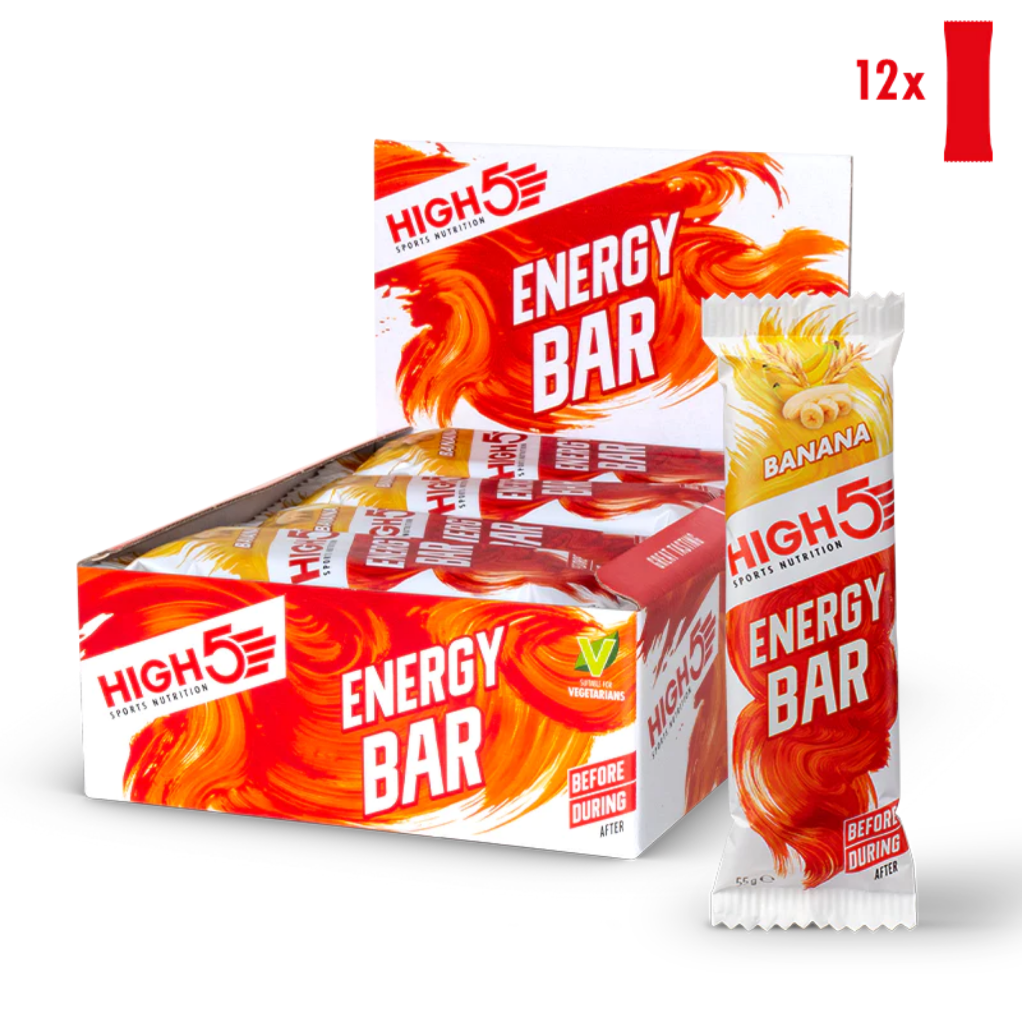 High5 Energieriegel Banana (12 x 55g) MHD-Ware