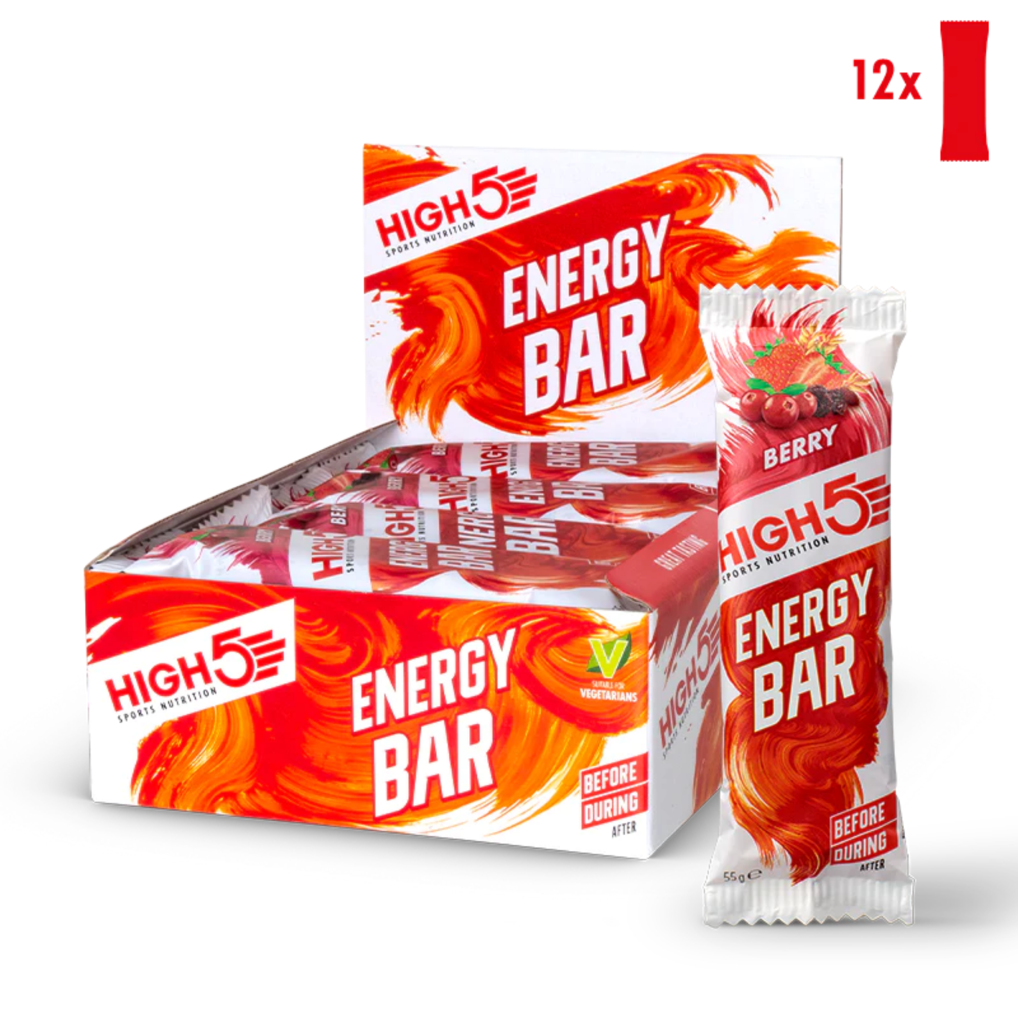 High5 Energieriegel Beerenmix (12 x 55g)