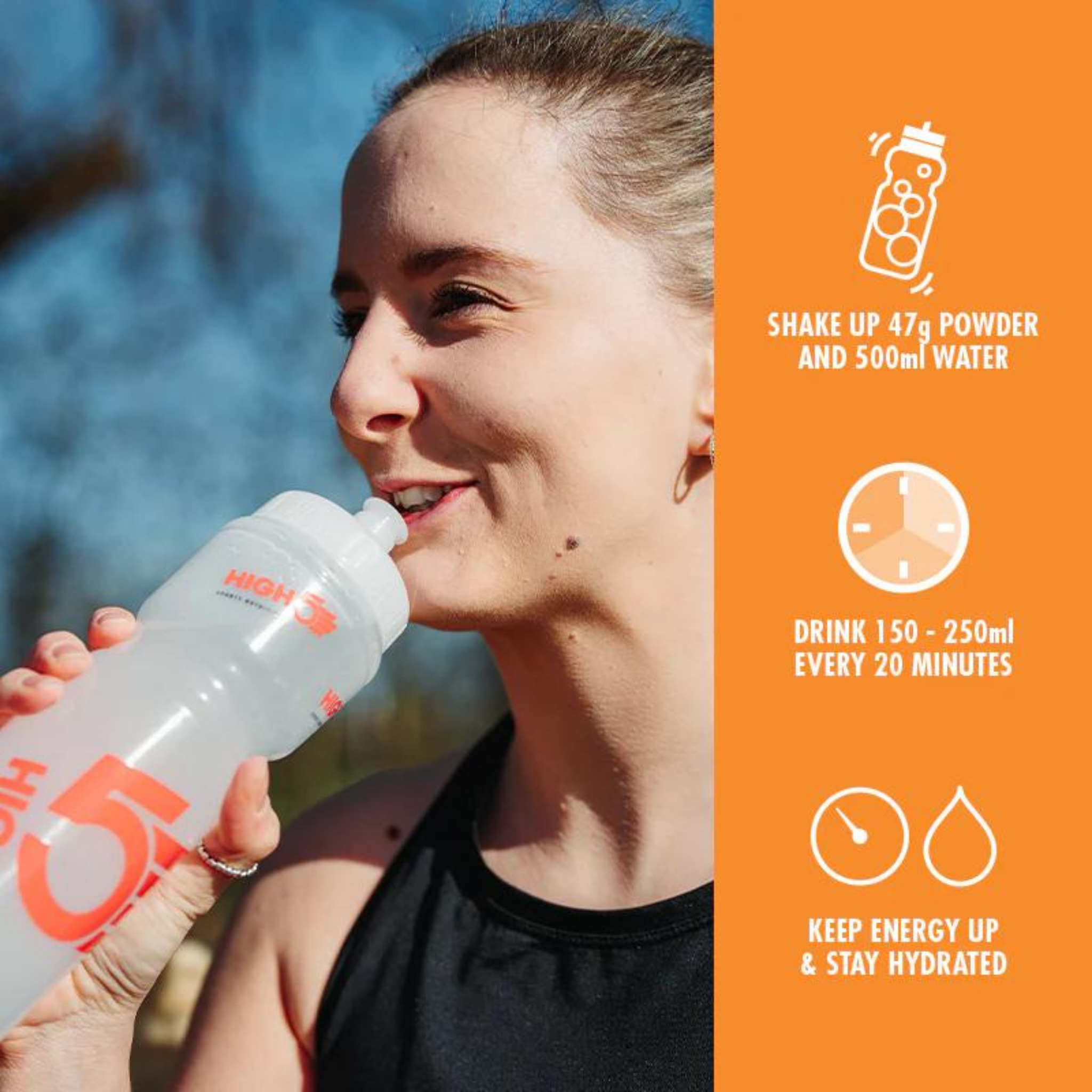 High5 Energy Drink Orange (2.2 kg)