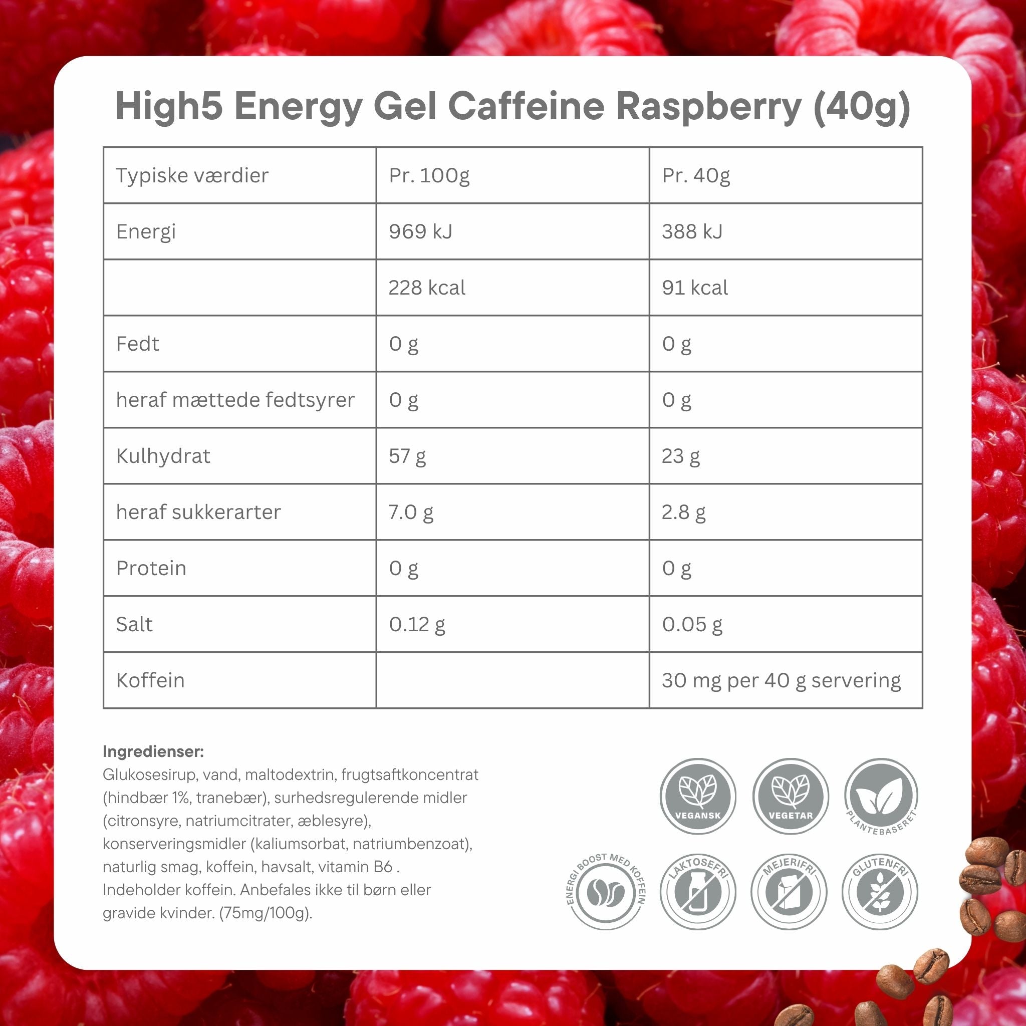 High5 Energiegel Mixed Flavors Box (20x40g) MHD-Ware