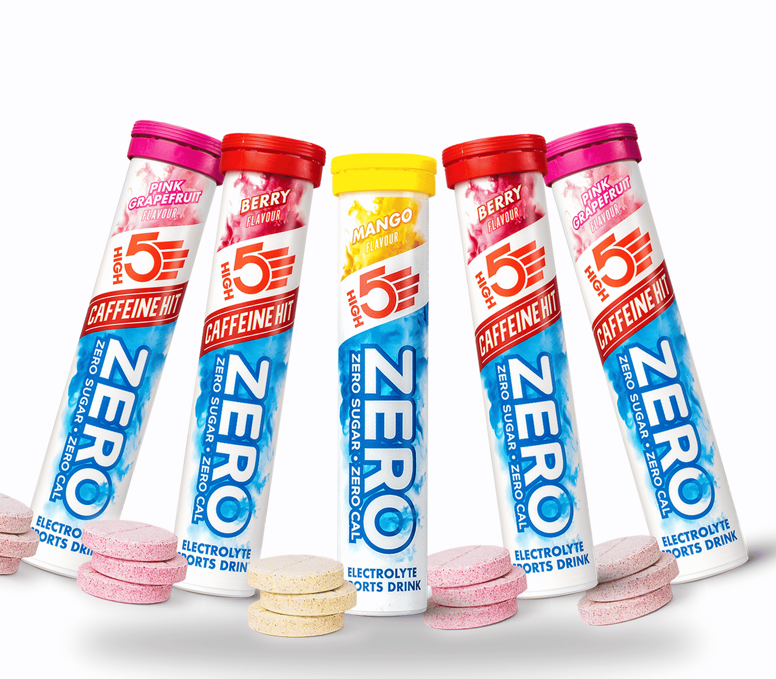 High5 Zero 5 Stück Gemischte Mini Packung 5x20 Tabs
