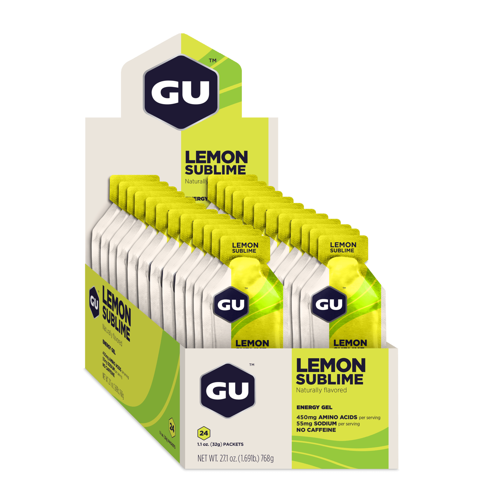 GU Energy Energiegel Lemon Sublime (32g) 288 Stk. MASTER