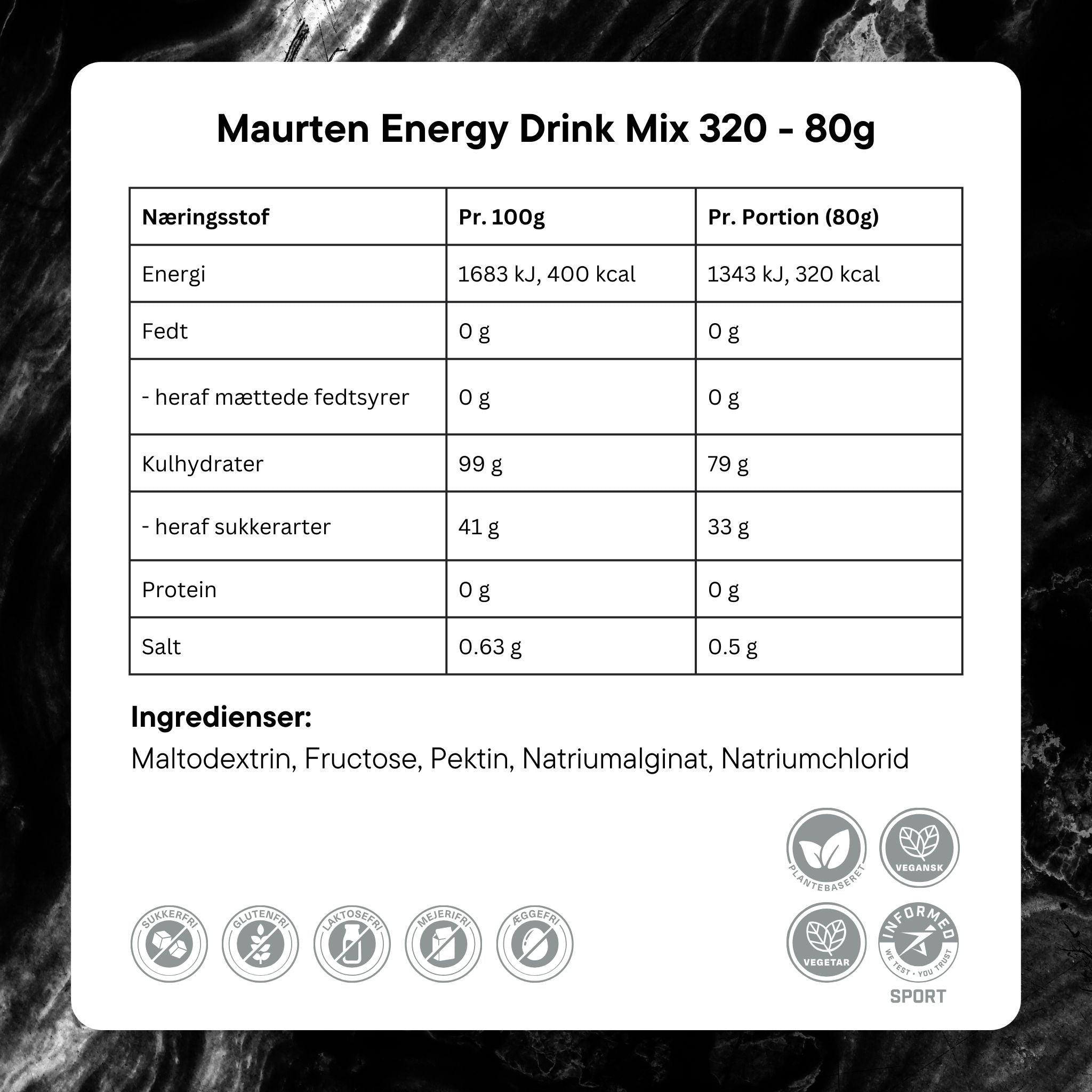 Maurten Energy Drink Mix 320 (14x80g)