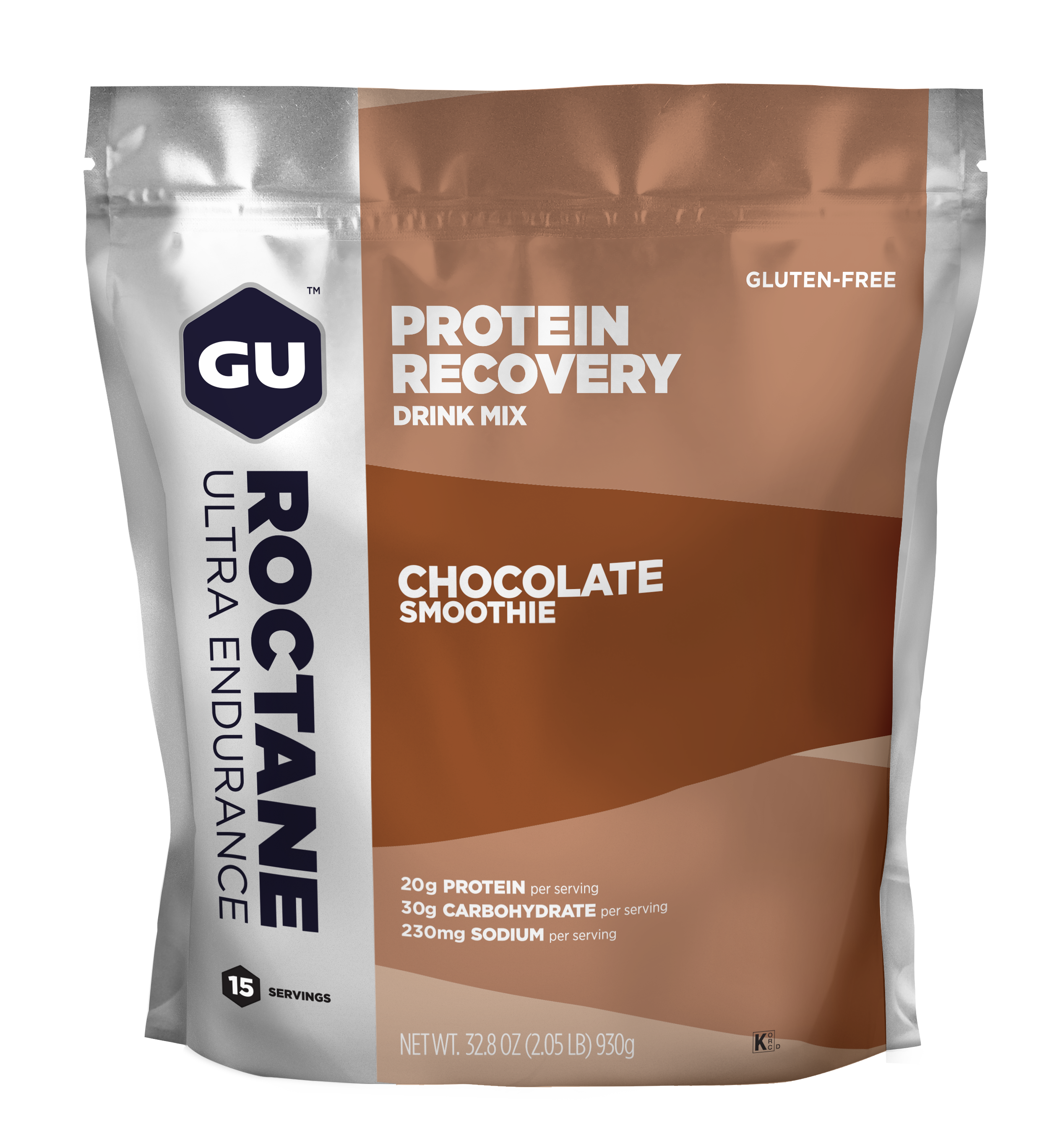 GU Energy Proteingetränk Roctane Recovery Chocolate Smoothie (930g)