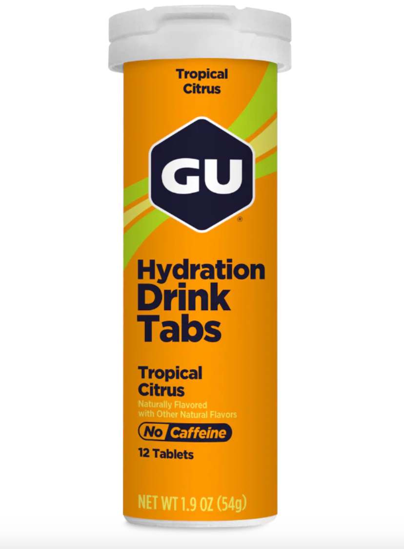 GU Energy Elektrolyt-Tabletten Tropical Citrus (8 x 12 Tabletten)