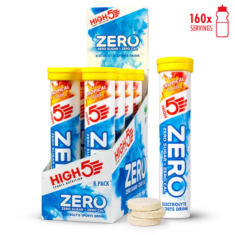 High5 Elektrolyt-Tabletten ZERO Tropical (8x20 Tabletten)