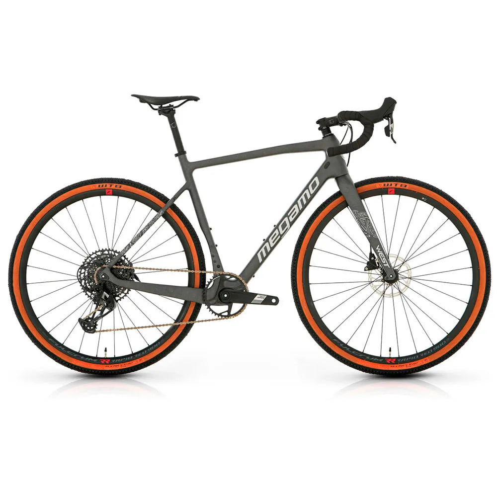 Megamo West 15 Apex Gravelbike Grau Klein 2025