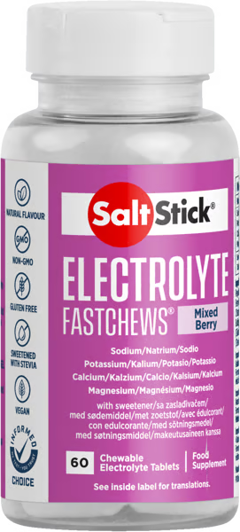SaltStick Fastchews Mixed Berry (60 Kaubonbons)