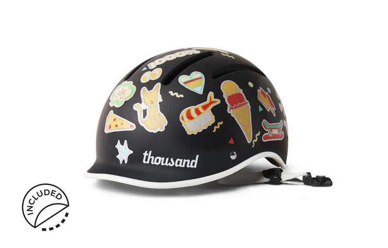 Thousand Jr. Kinderhelm - Carbon Black