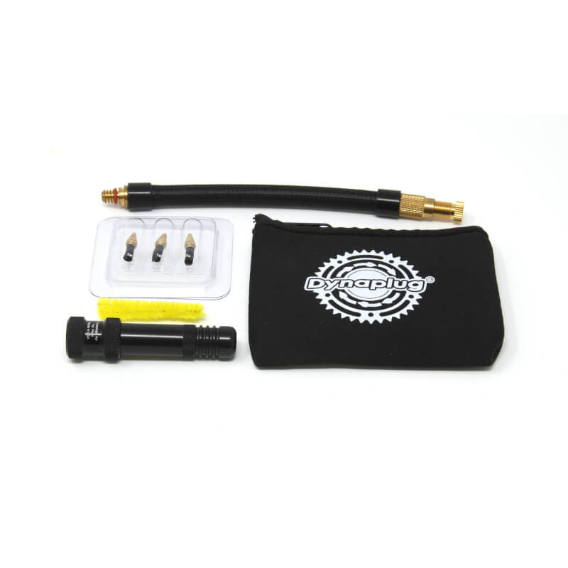 Dynaplug Air Tubeless Road lappekit m. CO2 Black