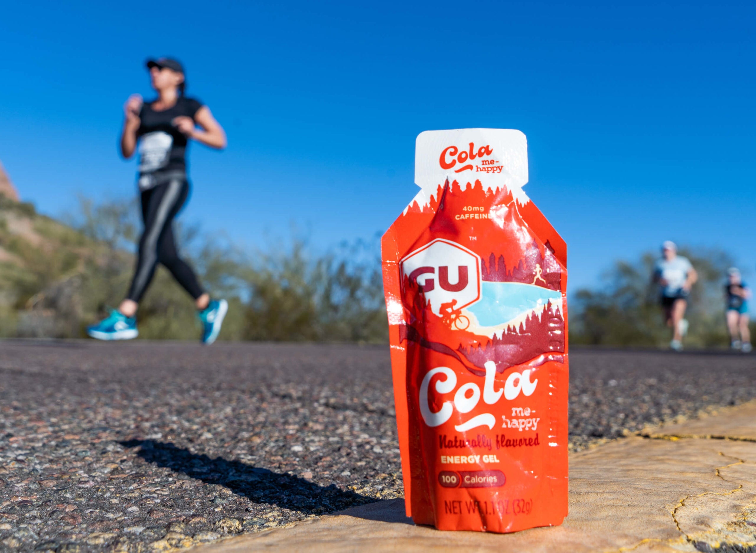 GU Energy Energy Gel Cola Me Happy mit Koffein (24 x 32g)