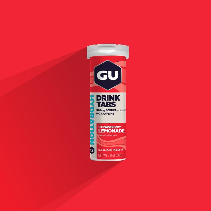 GU Energy Labs Elektrolyt-Tabletten Hydration Strawberry Lemonade (8er-Pack)