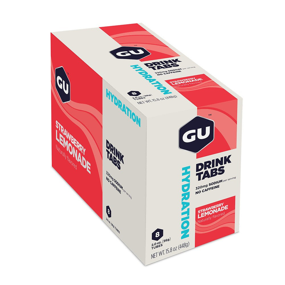 GU Energy Labs Elektrolyt-Tabletten Hydration Strawberry Lemonade (8er-Pack)