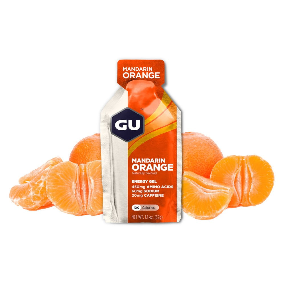 GU Energy Energiegel Mandarine-Orange mit Koffein 32 g