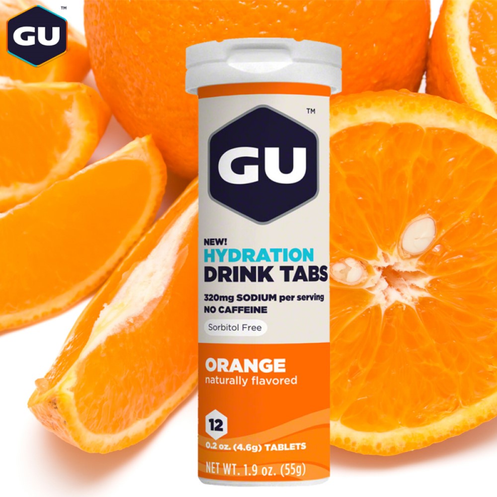 GU Energy Elektrolyt-Tabletten Orange (8x12)