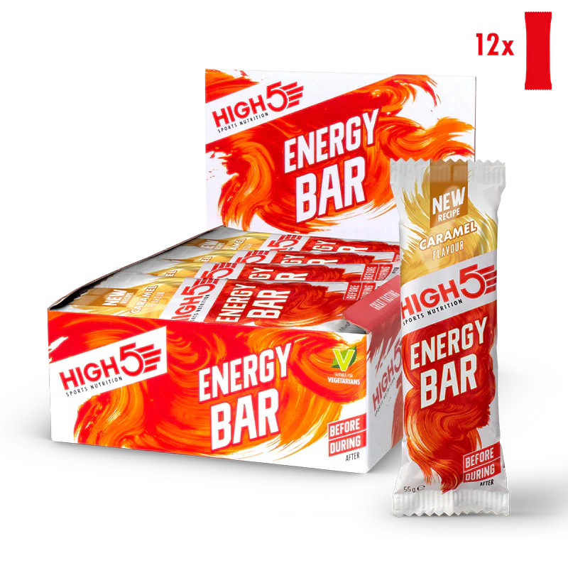 High5 Energieriegel Karamell (12 x 55g) MHD-Ware