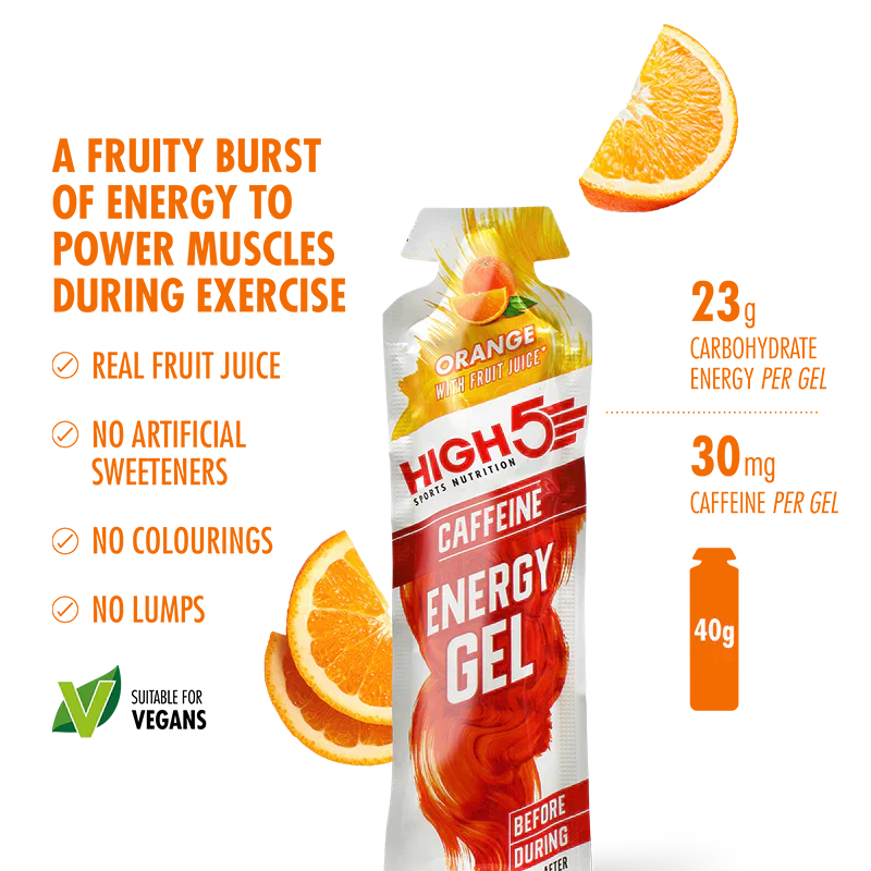 High5 Energiegel Mixed Flavors Box (20x40g) MHD-Ware