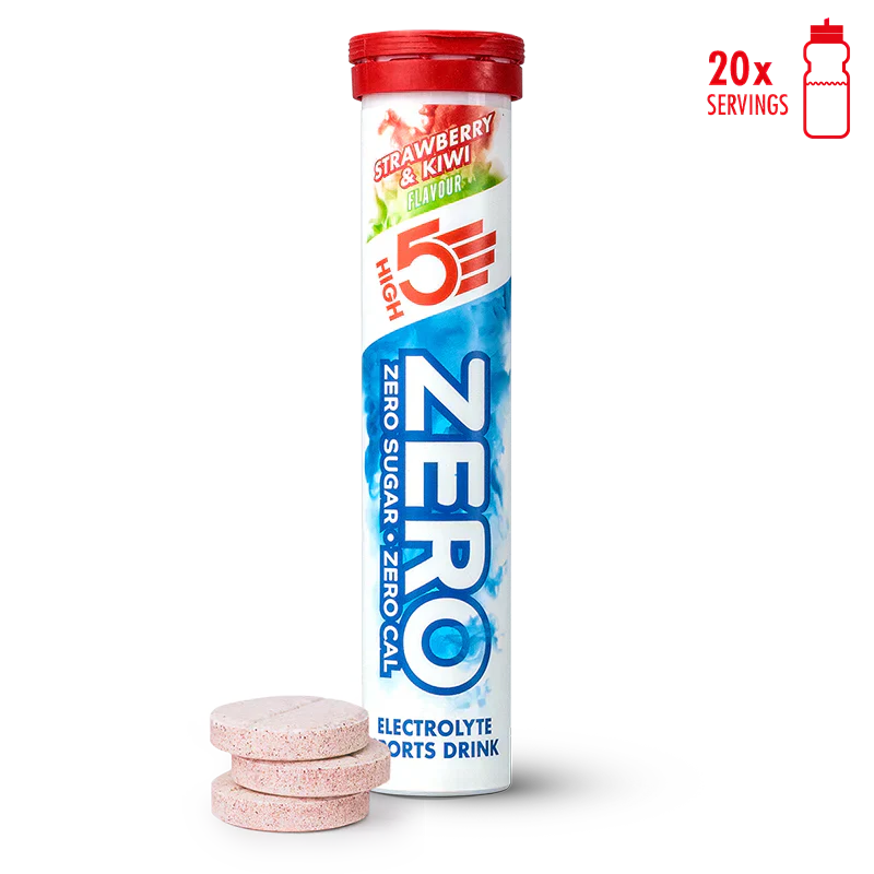 High5 Elektrolyt-Tabletten ZERO Erdbeere & Kiwi (20 Tabs)