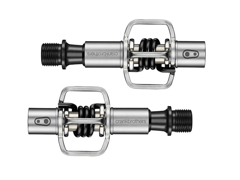 Crankbrothers Eggbeater 1 Pedale, Silber/Schwarz