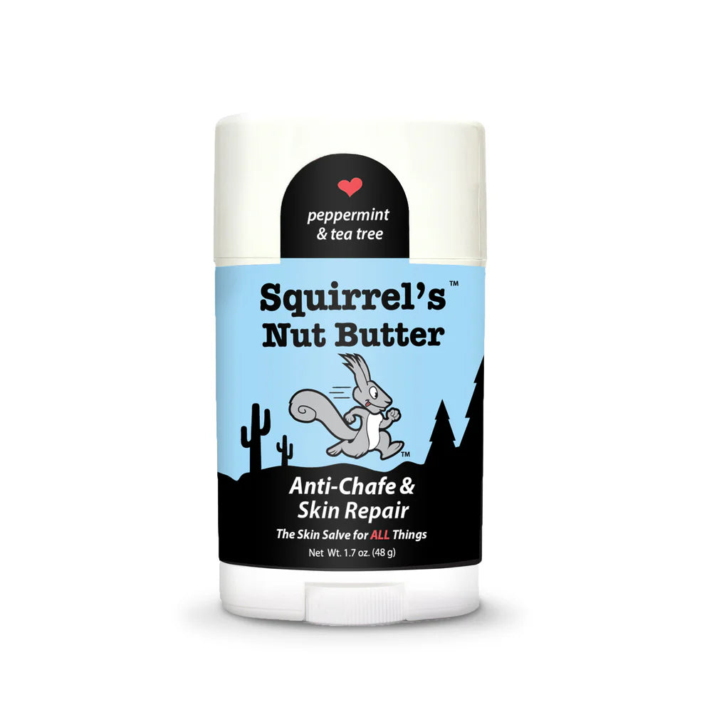 Squirrel’s Nut Butter Anti Chafe Stick – Pfefferminze & Teebaum