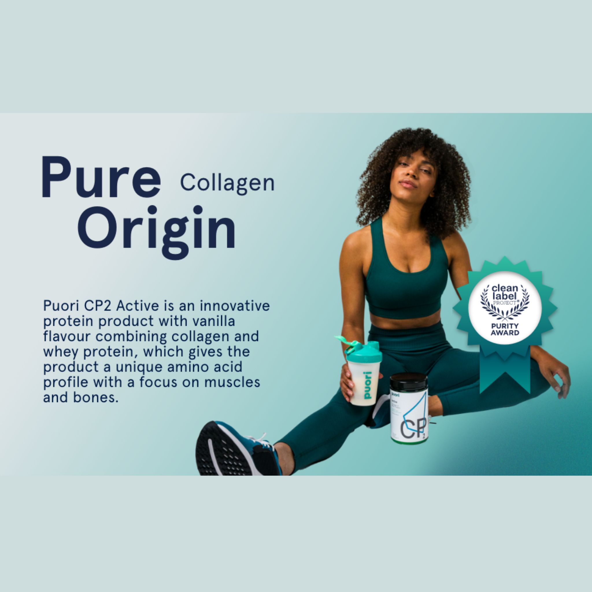 Puori CP2 Active Whey Kollagen (400g)