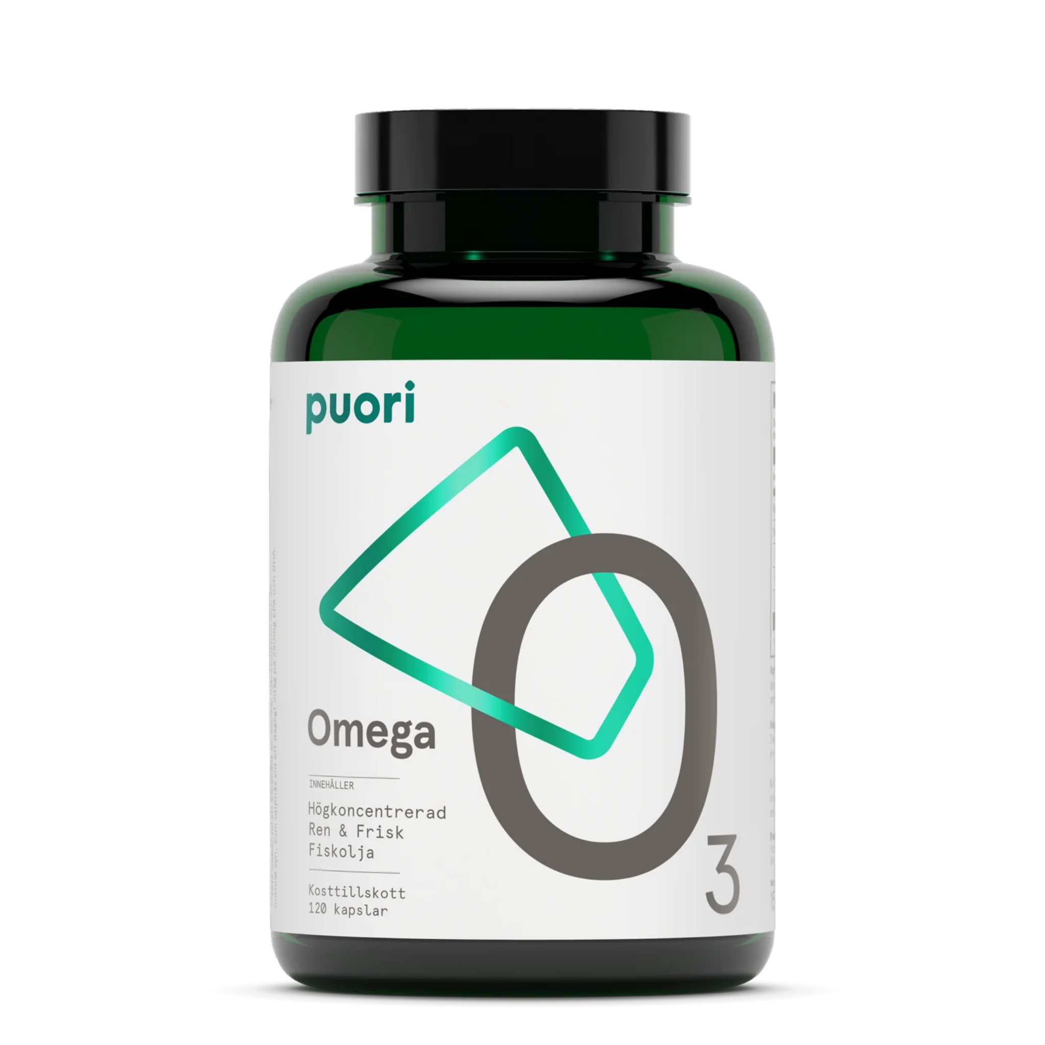 Puori Omega-3 Fischöl O3 (180 Kapseln)