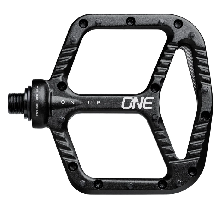OneUp Aluminium Flat Pedals Schwarz