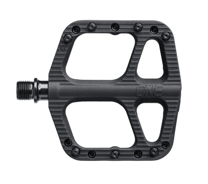 OneUp Composite Small Flat Pedals Schwarz