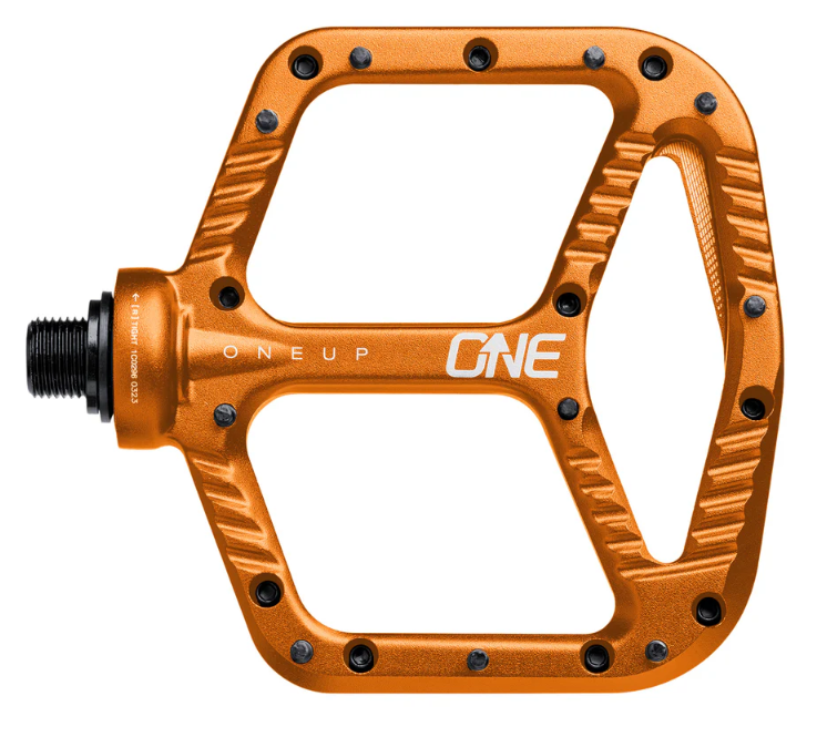 OneUp Aluminium Flat Pedale Orange