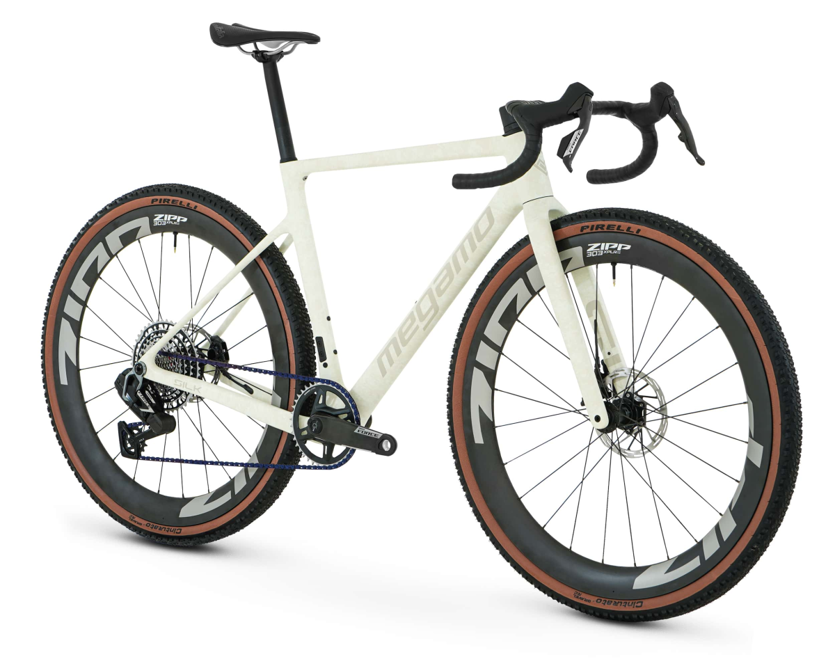 Megamo SILK 01 SLR Gravelbike JADE BEIGE Small 2026