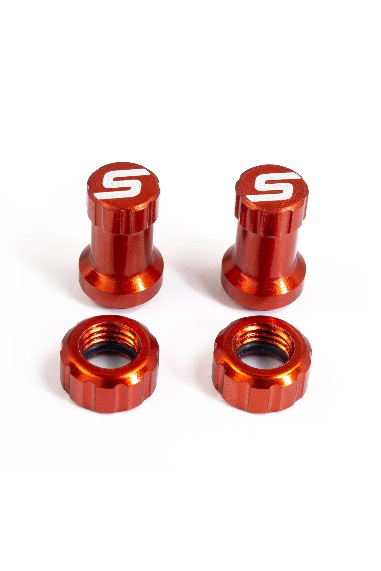 STAN'S TUBELESS VENTIL FARBKIT, ORANGE