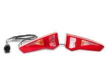 E1906. Uebler Rücklicht-Set, inkl. Kabel