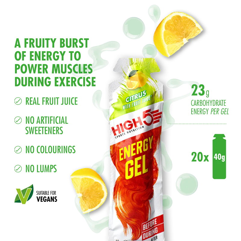High5 Energiegel Citrus 40 g