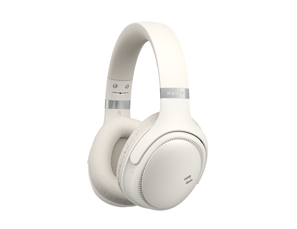 Havit Headset H630BT Bluetooth Over-Ear (Creme)