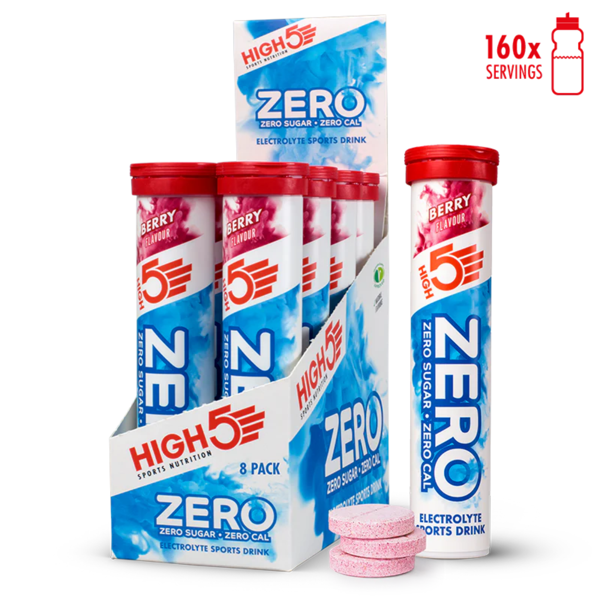 High5 Elektrolyt-Tabletten ZERO Berry (20 Tabletten)