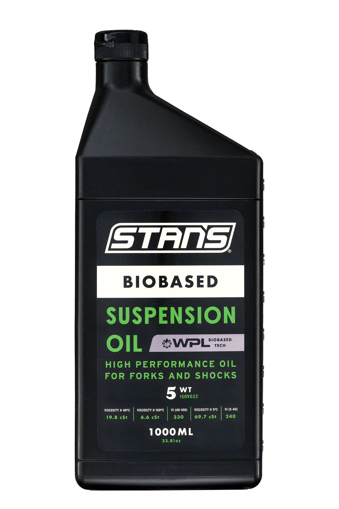 Stan's Biobased Suspension Oil - 1 Liter - verschiedene Viskositäten