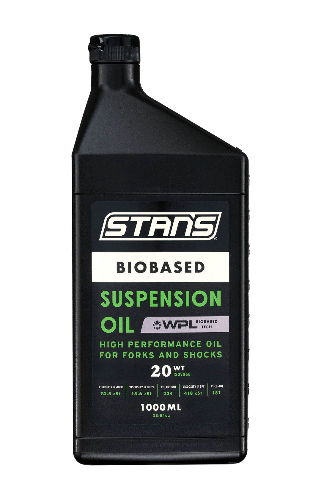 Stan's Biobased Suspension Oil - 1 Liter - verschiedene Viskositäten