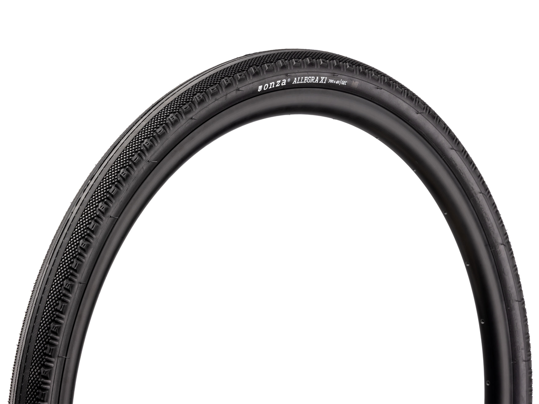 ONZA Allegra X1 Schwarz 700x45C 600g Gravel Faltreifen