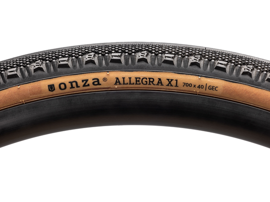 ONZA Allegra X1 Tanwall 700x45C 600g Gravel Faltreifen