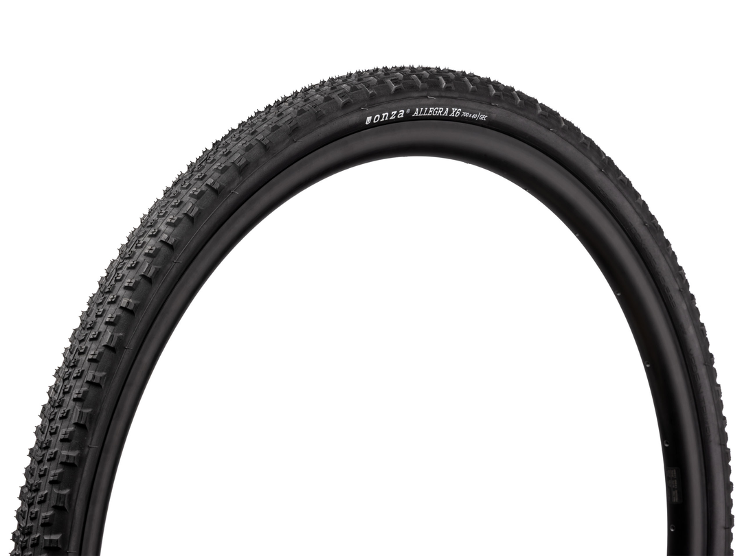 ONZA Allegra X6 Black 700x50C 675g Gravel Faltreifen