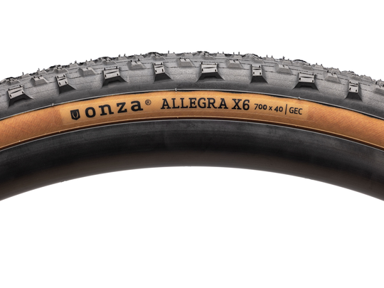 ONZA Allegra X6 Tanwall 700x50C 675g Gravel Faltreifen