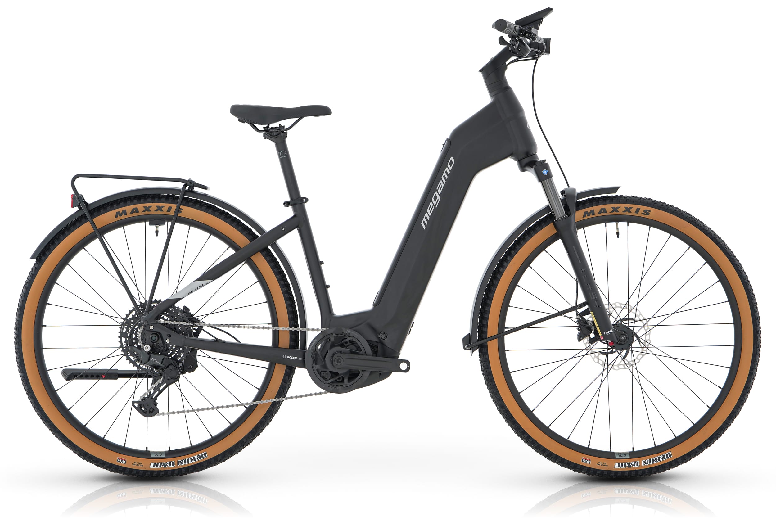 Megamo Reach Low 05 SUV E-Bike Black Medium 2025