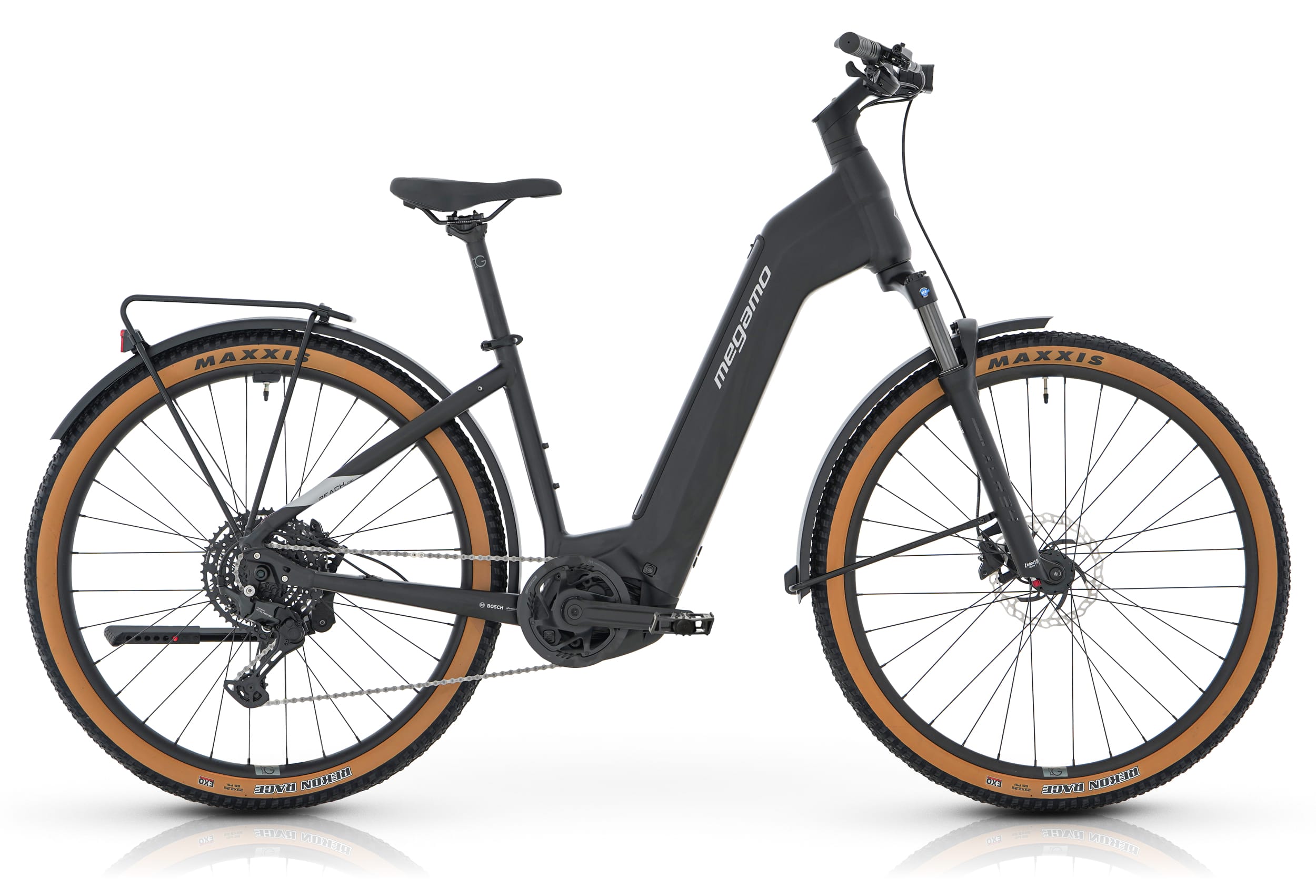 Megamo Reach Low 10 SUV E-Bike Schwarz Medium 2025